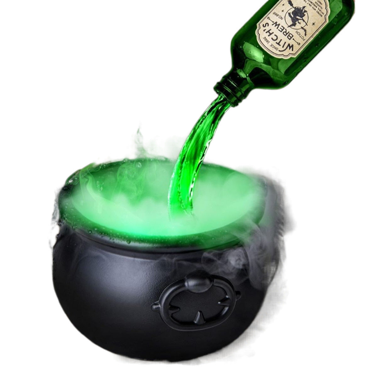 Halloween Black Wizard Bowl Magic Float Bottle And Diffuser Indoor Home Bar Magic Party Horror Ghost Props Halloween Decoration(Complete Halloween Kit & Easy Setup